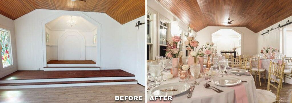 before and after staging services